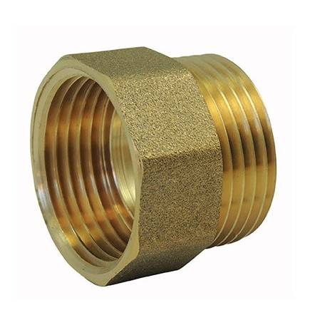 Nipple equal Male / Female Brass