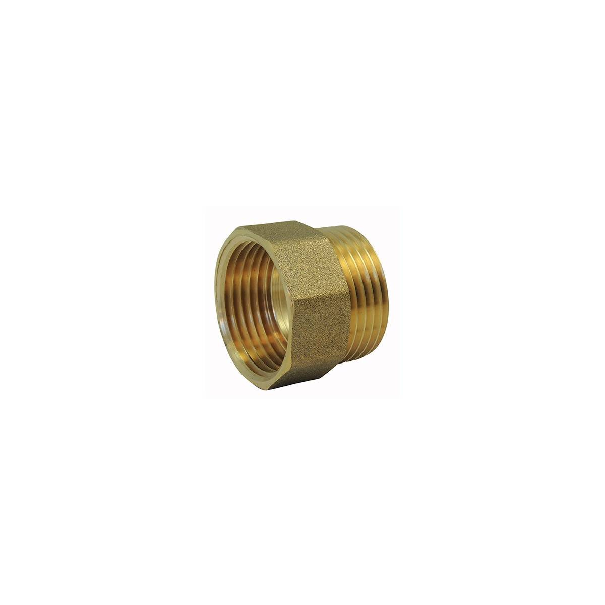 Nipple equal Male / Female Brass