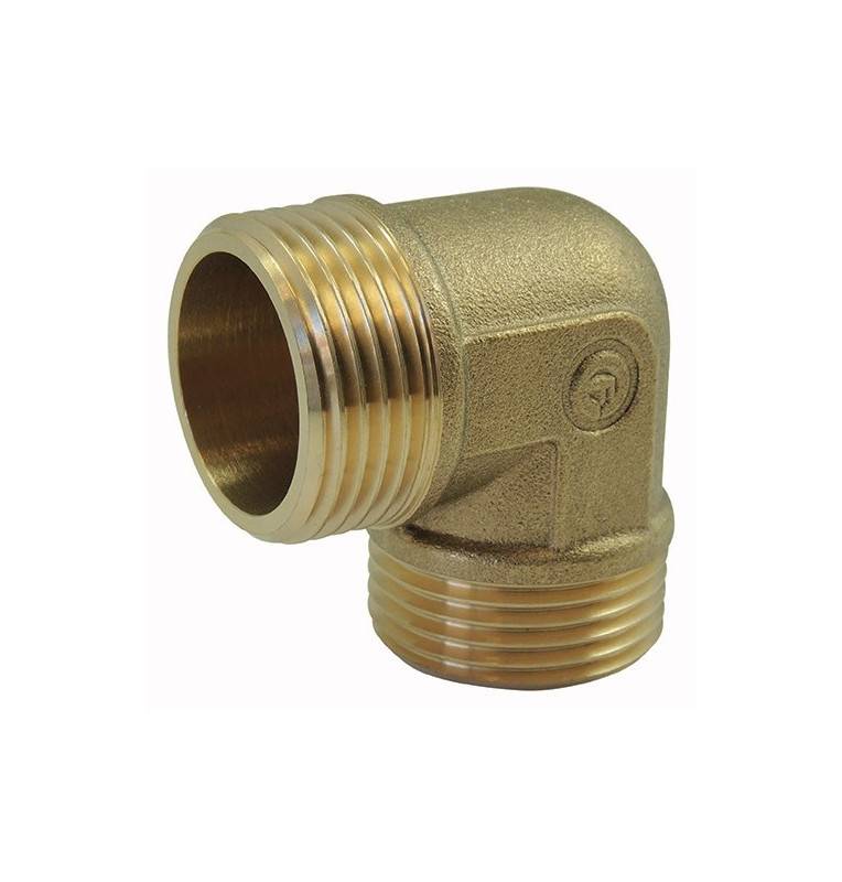 Brass fitting: Male / Male Elbow