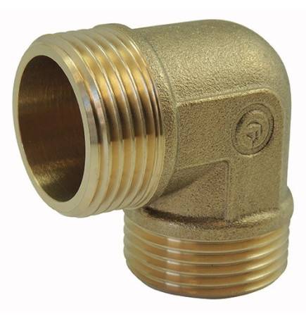 Brass fitting: Male / Male Elbow