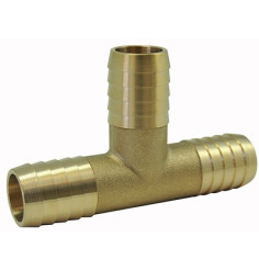 Fluted Fittings: Brass Tee