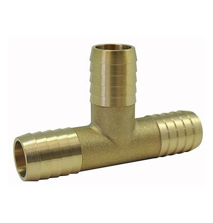 Fluted Fittings: Brass Tee