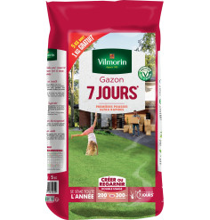 Gazon 7 jours 5 kgs dont 1 kg gratuit