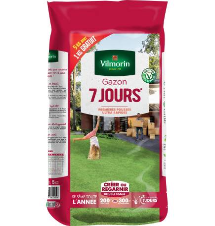 Grass 7 days 5 kg including 1 kg free