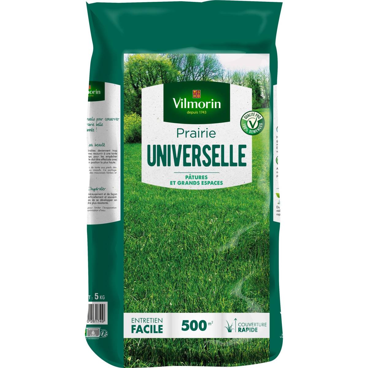 Gazon Prairie Universelle 5 kgs vilmorin