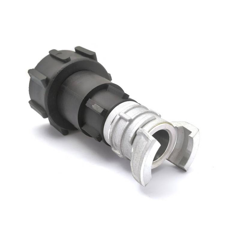 S60x6 connector - Guillemin symmetrical with DN32 latch - 33/42 mm