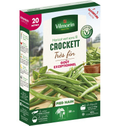 Haricot vert sans fil Crockett très fin 20 mètres