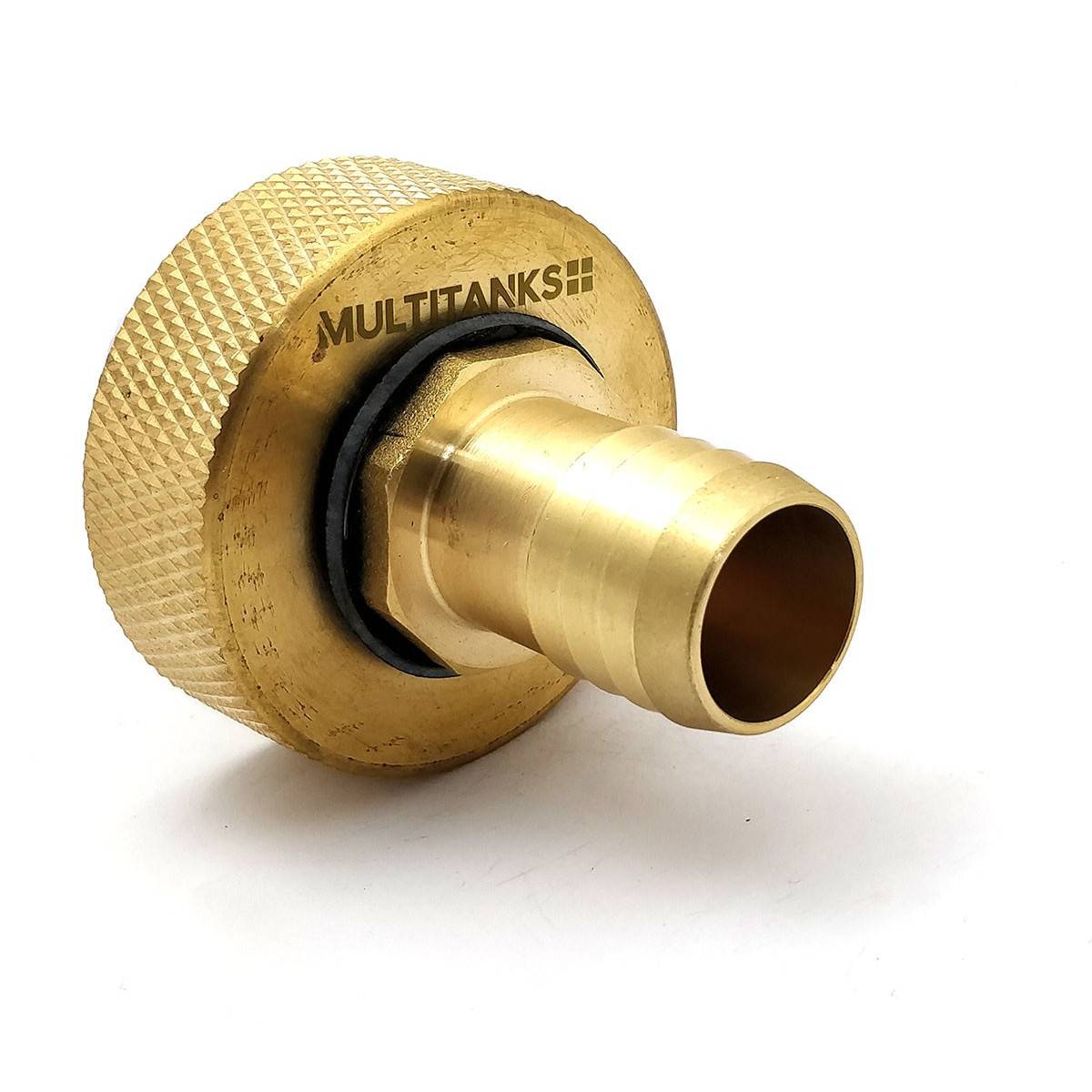 S60x6 Female Fitting - 25mm Brass Spline Tip