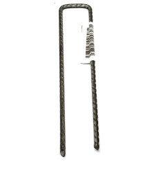 Metal clips 17cm x 3.5cm for mulching films