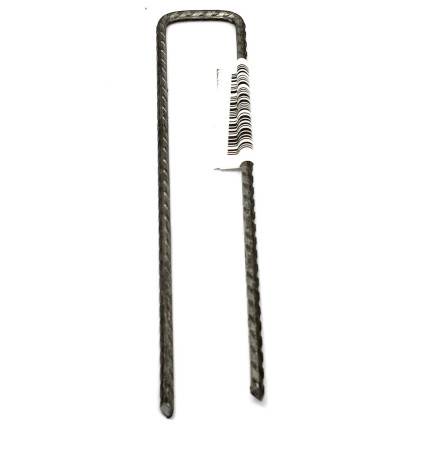 Metal clips 17cm x 3.5cm for mulching films