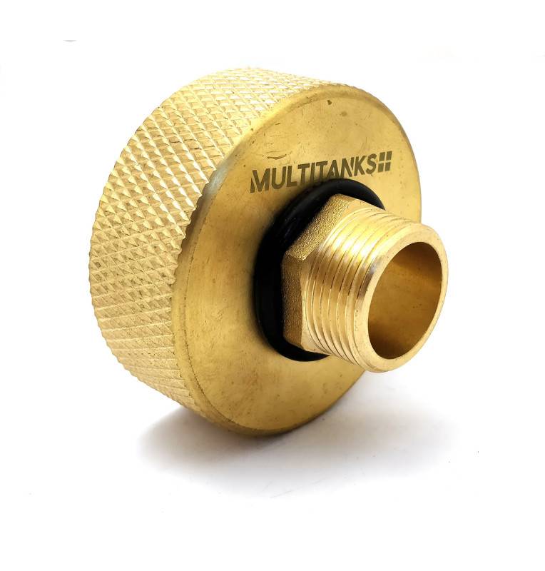 S60x6 Connector - 3/4 Inch Male Threaded Bit All Brass