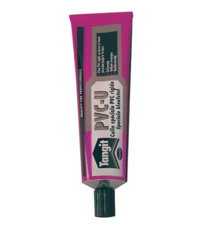 Colle en gel spéciale PVC rigide TANGIT , tube de 125gr