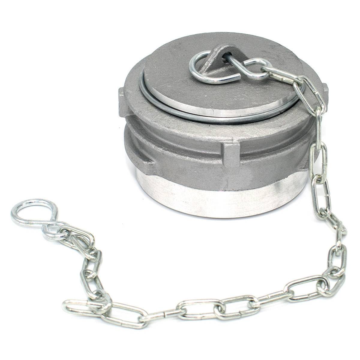 Symmetrical Guillemin stopper with lock and aluminum chain