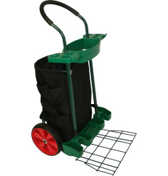 Multifunctional garden trolley