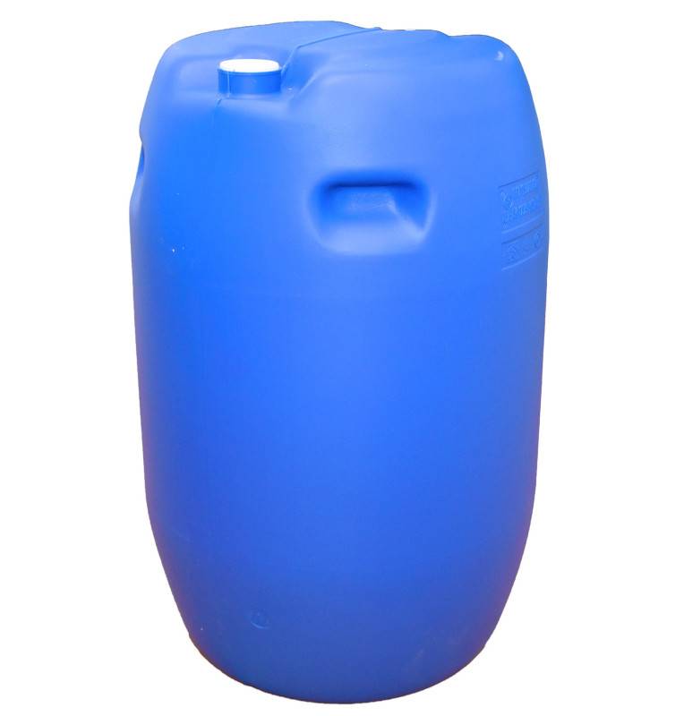 Fut 120 litres bleu à bondes et poignée