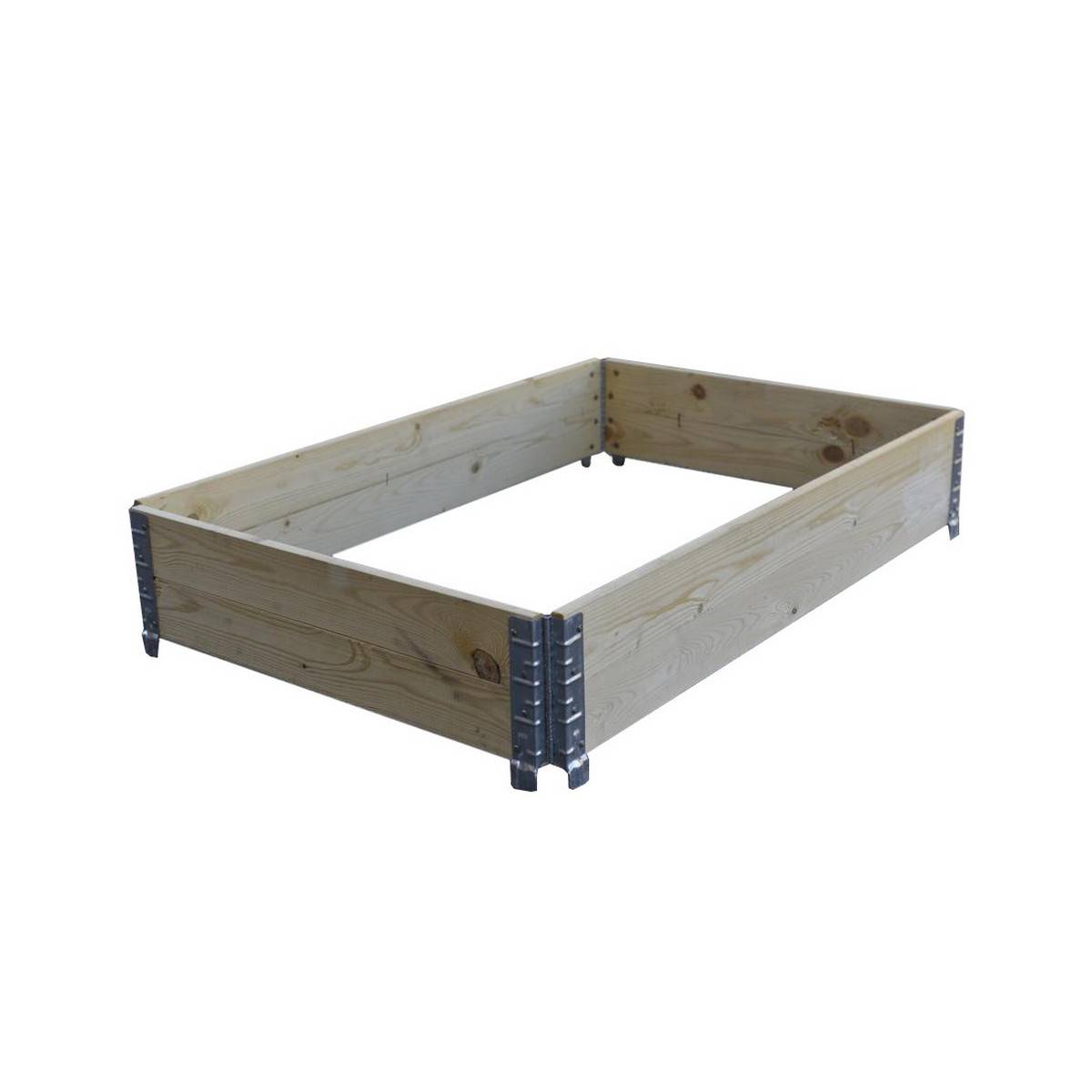 BIOEMPILOBOITE pallet rack in natural wood