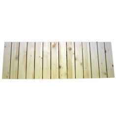 Claie de base 1200mm en bois naturel