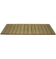 Claie haute 1200mm en bois naturel