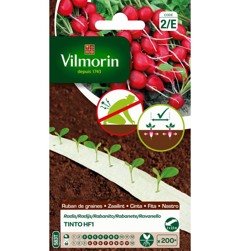 Radish seed ribbon Tinto HF1 5m