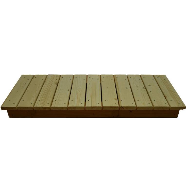 1000mm base cover made of natural wood