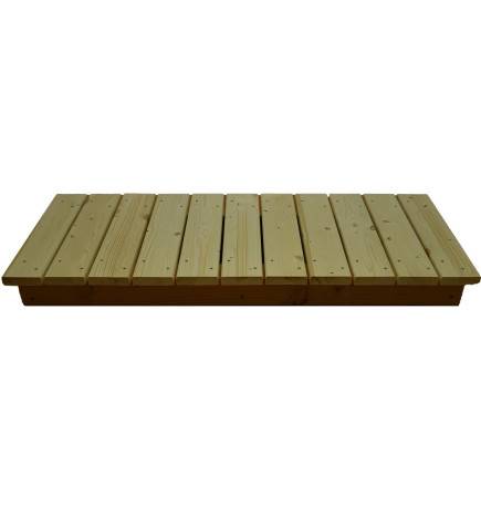 1000mm base cover made of natural wood