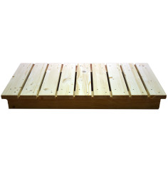 1000mm base cover made of natural wood