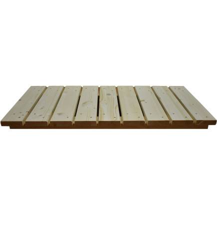 Claie de base 1200mm en bois naturel