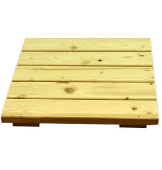 Claie de base 1200mm en bois naturel