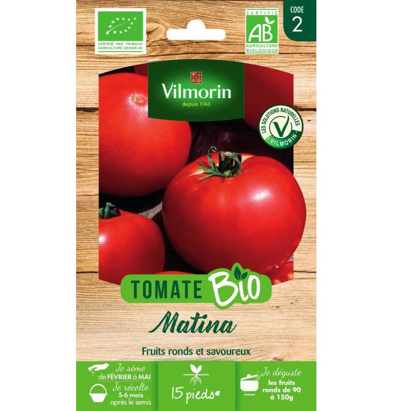 Sachet graines tomate Matina BIO