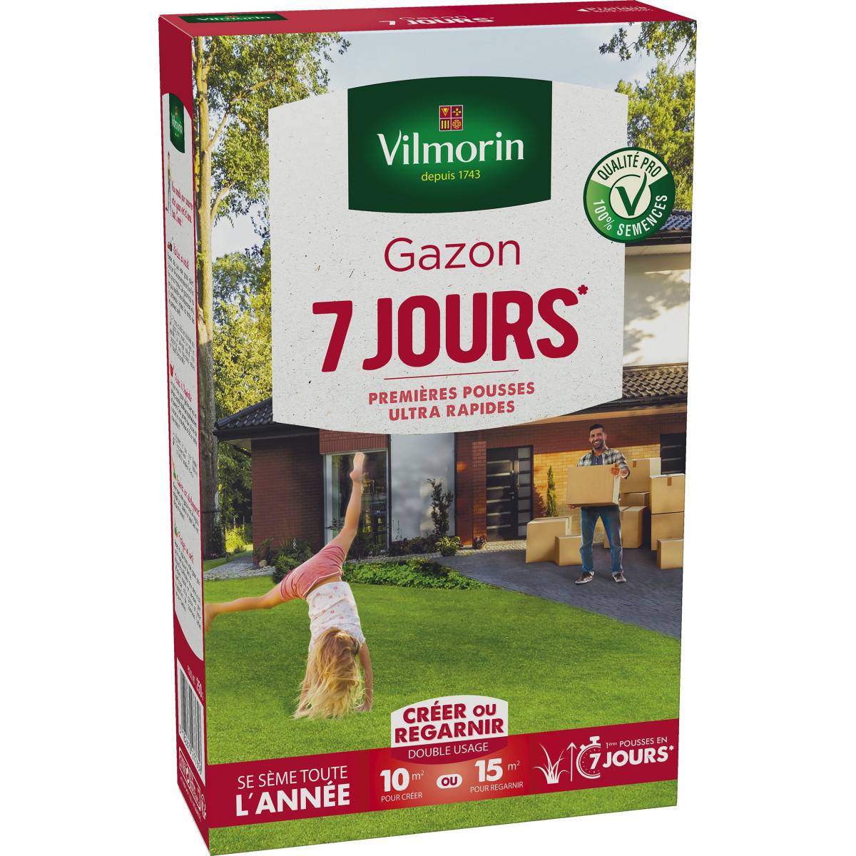 Gazon 7 jours 250gr