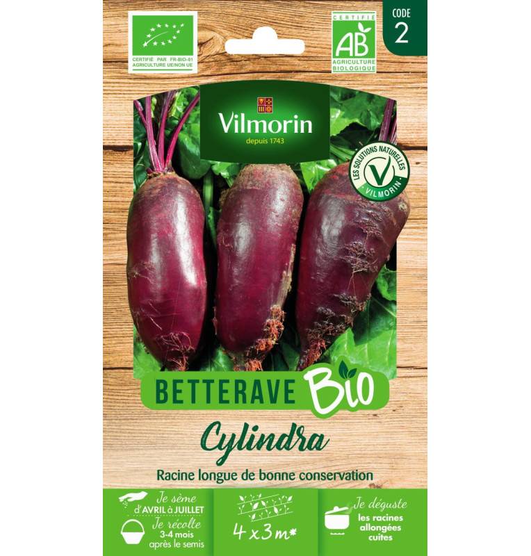 Cylindra Organic Beet Seed Bag