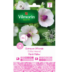 Organza Marshmallow seed bag - Althaea officinalis