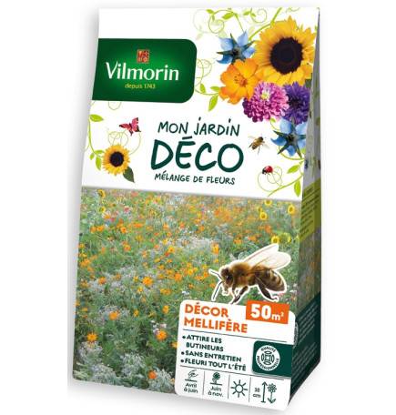 Sachet graines Mélange de fleurs mellifères 50m2