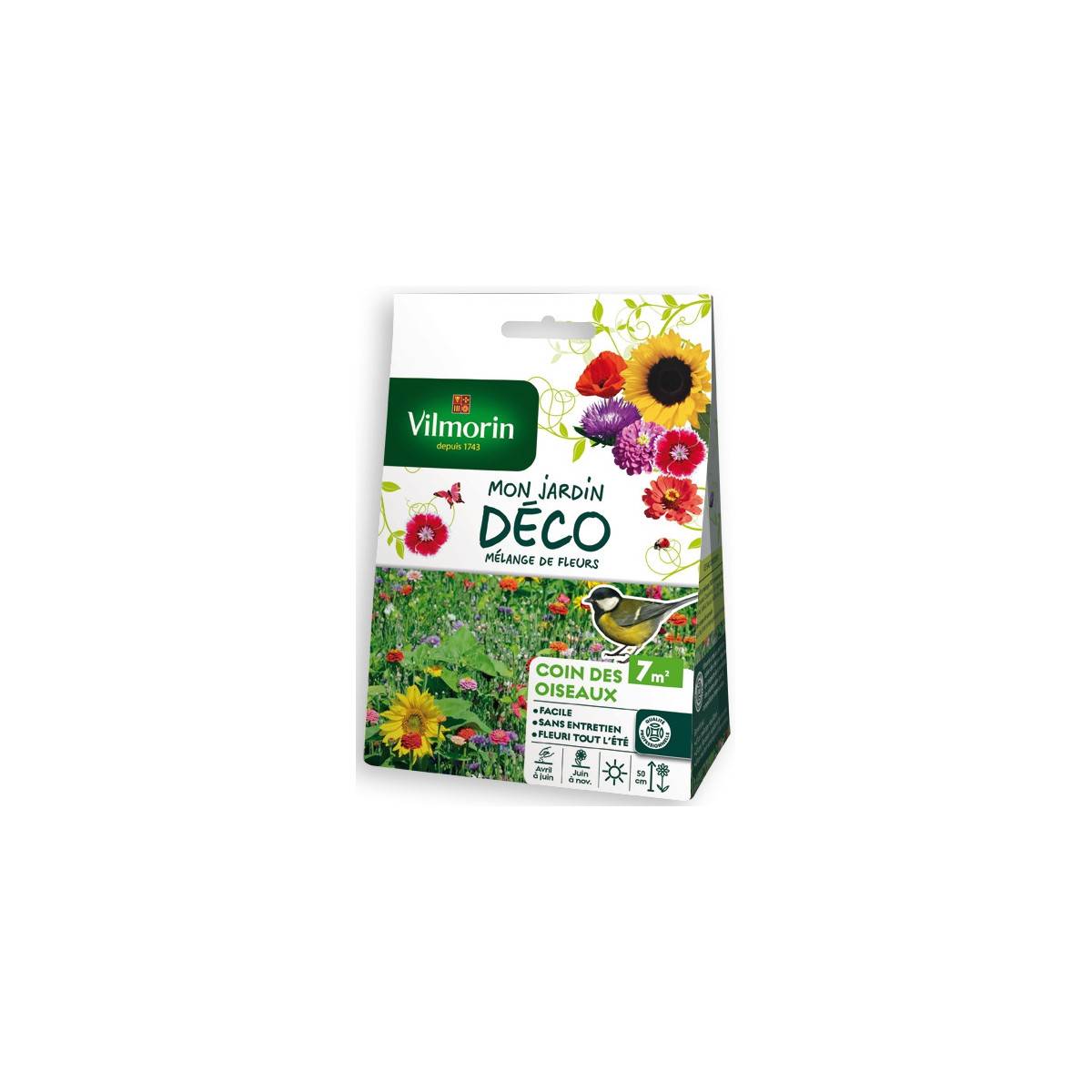 Seeds bag Blend of flowers Coin des Oiseaux 7m2