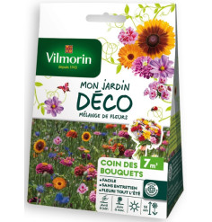 Sachet graines Mélange de fleurs Coin des Bouquets 7m2