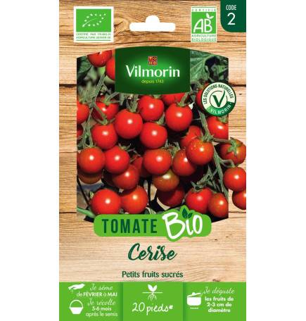 Sachet graines Tomate Cerise BIO - Solanum lycopersicum