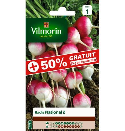 National Radish Seed Sachet 2