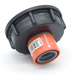 S60x6 connection - Gardena rapid coupling female outlet