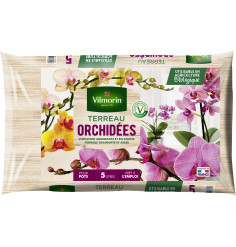 Terreau orchidées sac de 5 litres