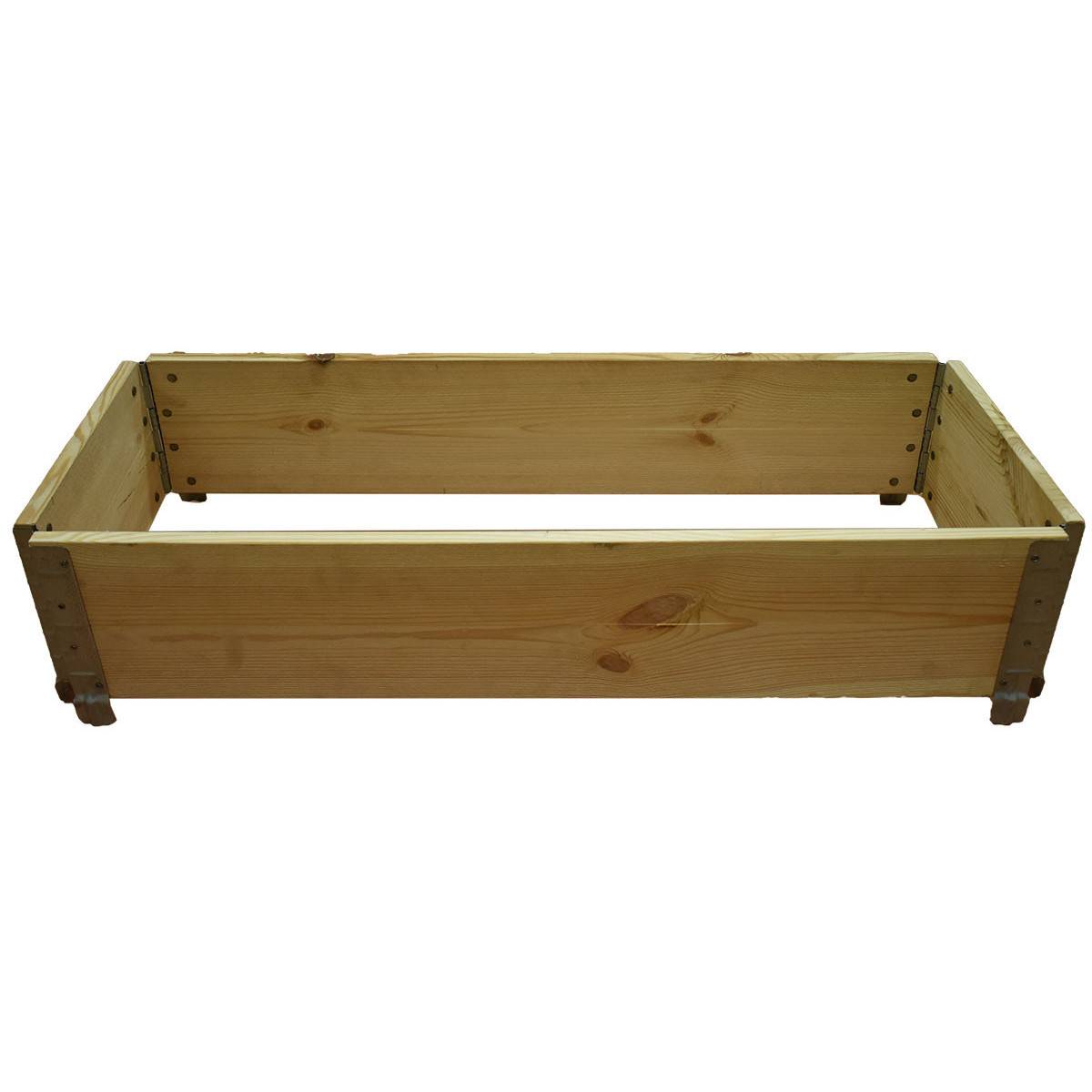 Kitchen garden square natural wood 600x600mm