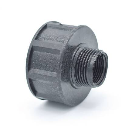 Female connector S60x6 - male output 1 '' BSP or female 3/4 '' BSP