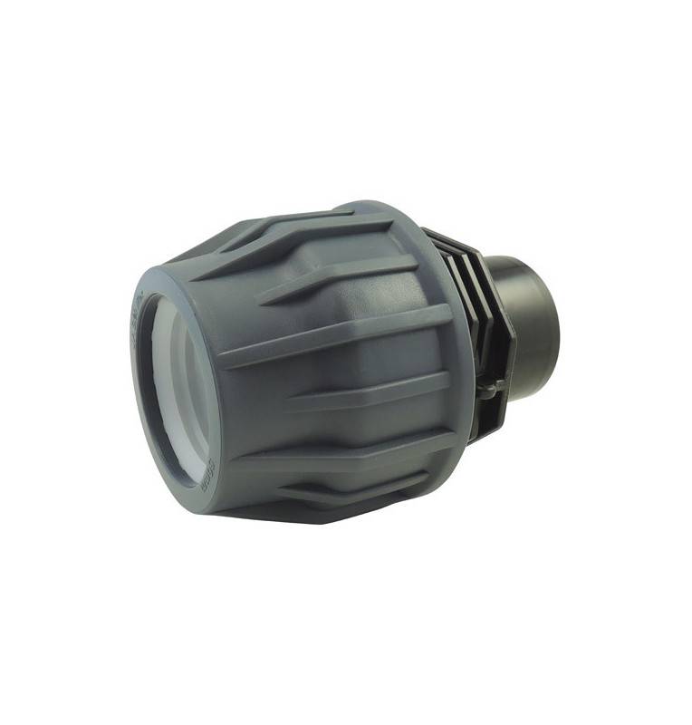 Male stick compression adapter for pool hose