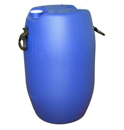 Fut 60 litres bleu à bondes