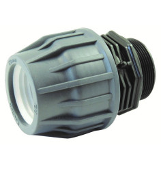 Male Thread Compression Adapter for Pool Hose