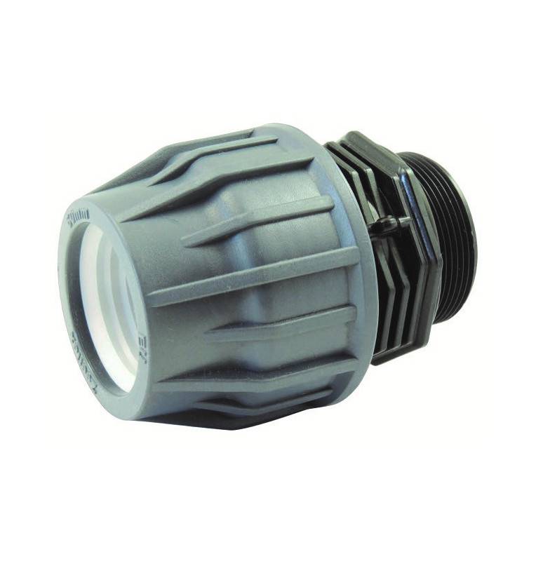 Male Thread Compression Adapter for Pool Hose