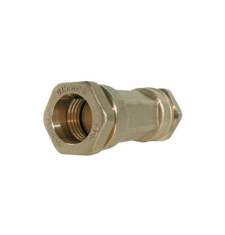 Brass compression repair sleeve without stop