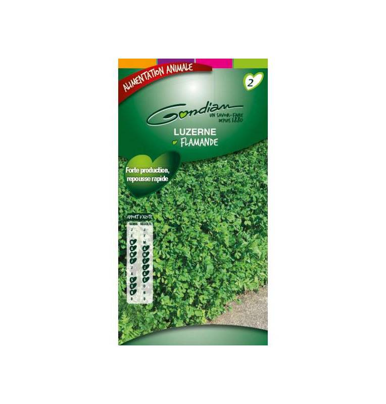 Flemish Alfalfa Green Fertilizer 500gr Vilmorin - 200 m2