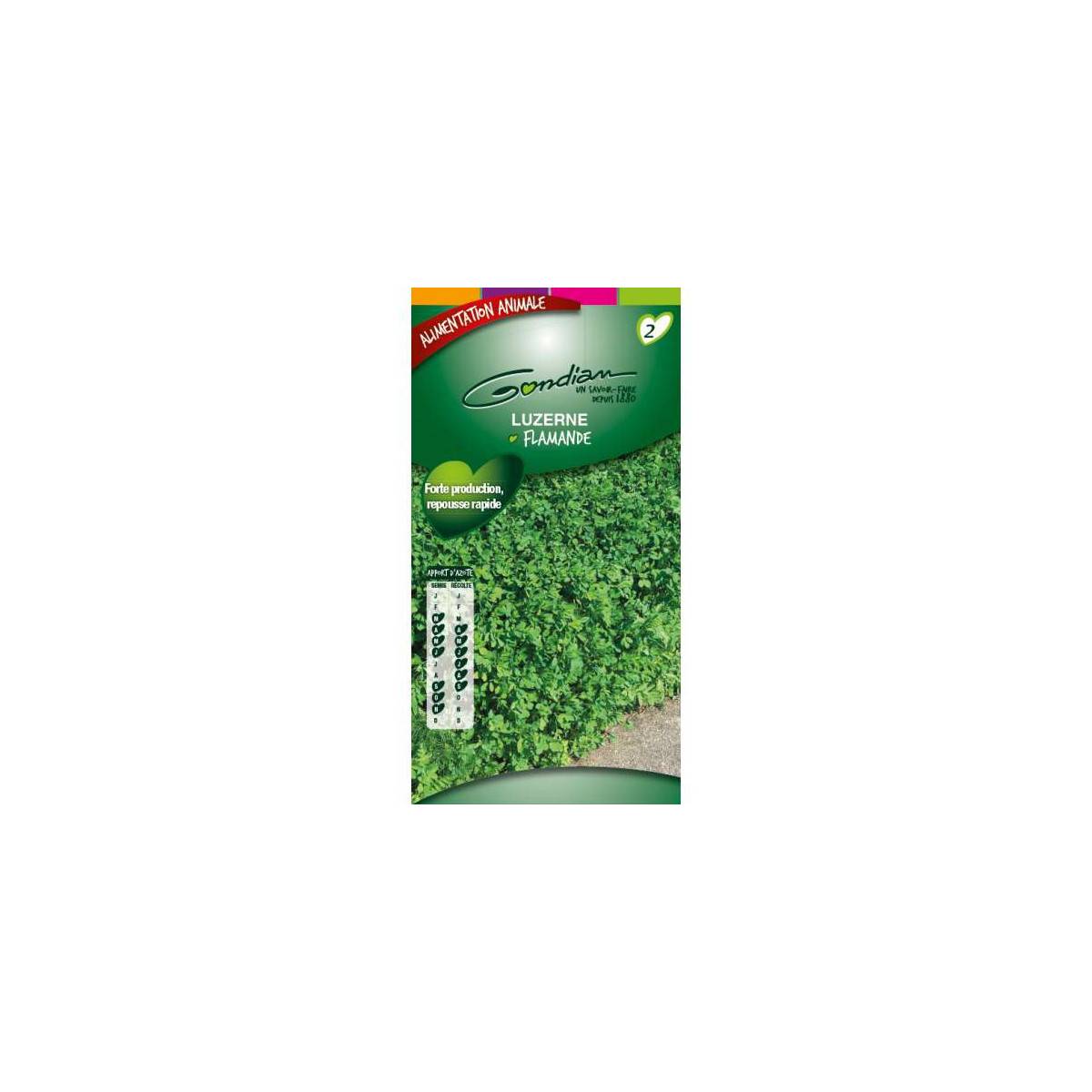 Flemish Alfalfa Green Fertilizer 500gr Vilmorin - 200 m2