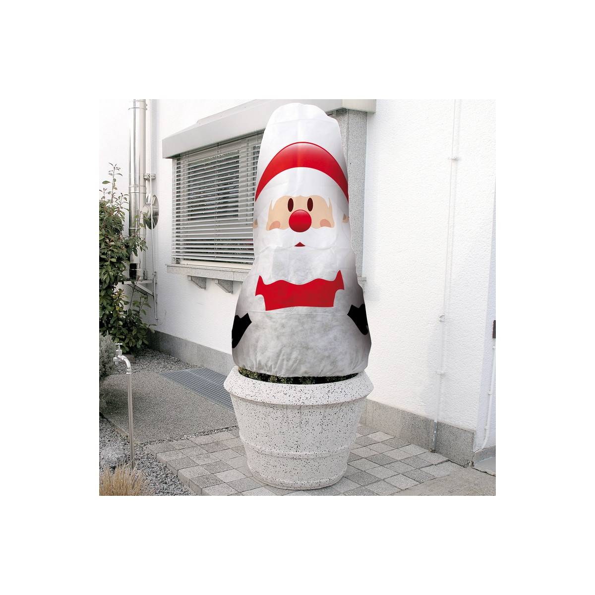 Housse d'hivernage décorative Bonhomme de neige 130x160cm