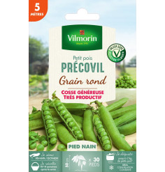 Graines de Petits Pois PRECOVI grain rond - 5 mètres